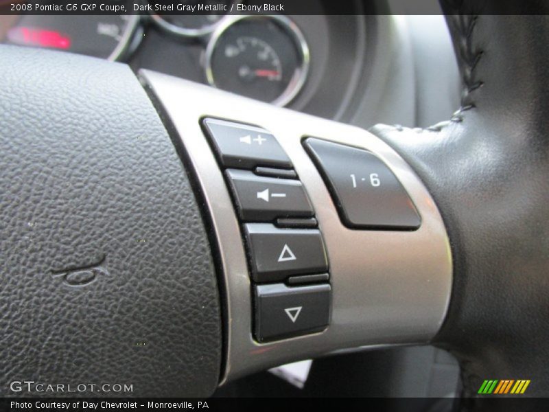 Dark Steel Gray Metallic / Ebony Black 2008 Pontiac G6 GXP Coupe