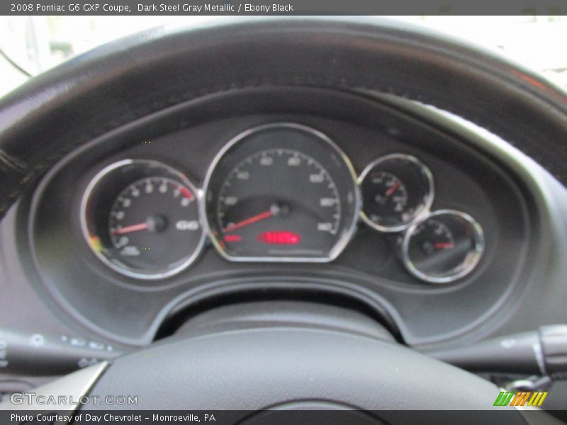 Dark Steel Gray Metallic / Ebony Black 2008 Pontiac G6 GXP Coupe
