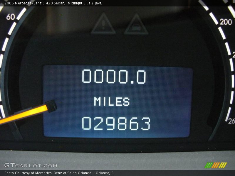 Midnight Blue / Java 2006 Mercedes-Benz S 430 Sedan
