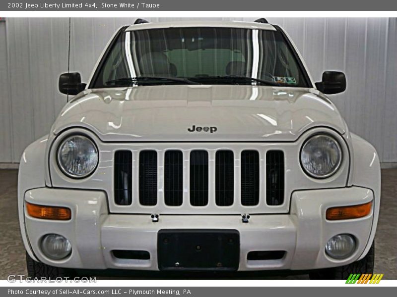 Stone White / Taupe 2002 Jeep Liberty Limited 4x4