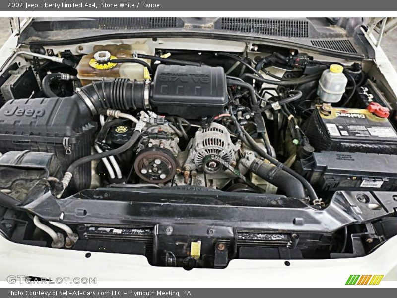 Stone White / Taupe 2002 Jeep Liberty Limited 4x4