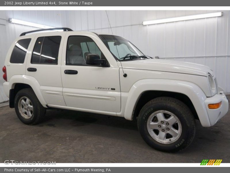 Stone White / Taupe 2002 Jeep Liberty Limited 4x4