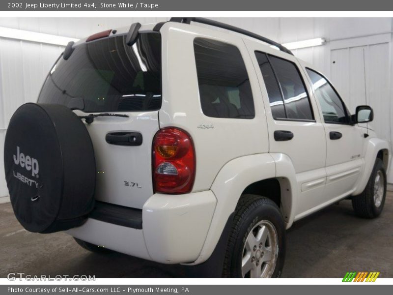 Stone White / Taupe 2002 Jeep Liberty Limited 4x4