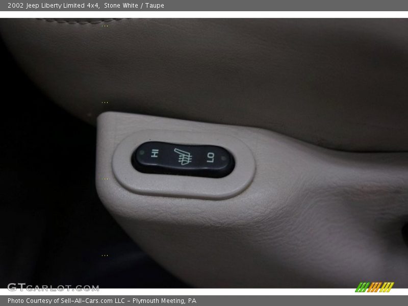 Stone White / Taupe 2002 Jeep Liberty Limited 4x4