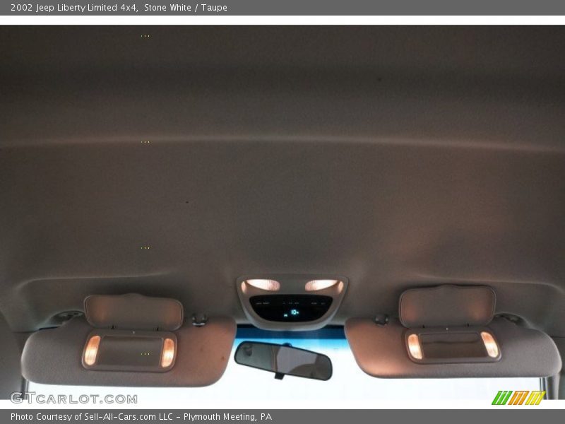 Stone White / Taupe 2002 Jeep Liberty Limited 4x4
