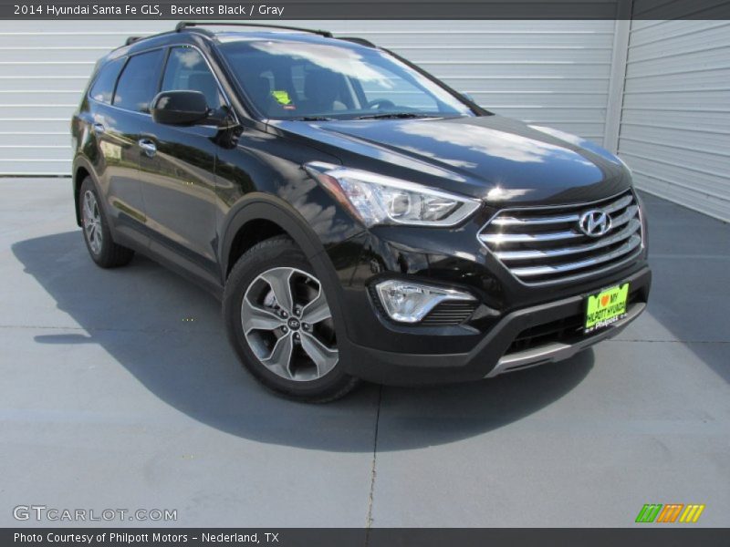 Becketts Black / Gray 2014 Hyundai Santa Fe GLS