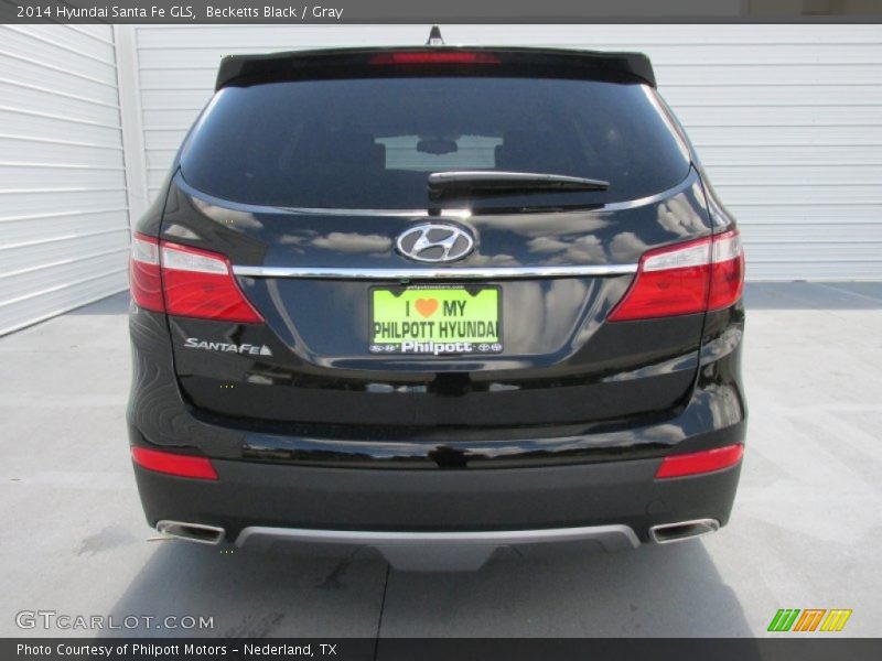 Becketts Black / Gray 2014 Hyundai Santa Fe GLS