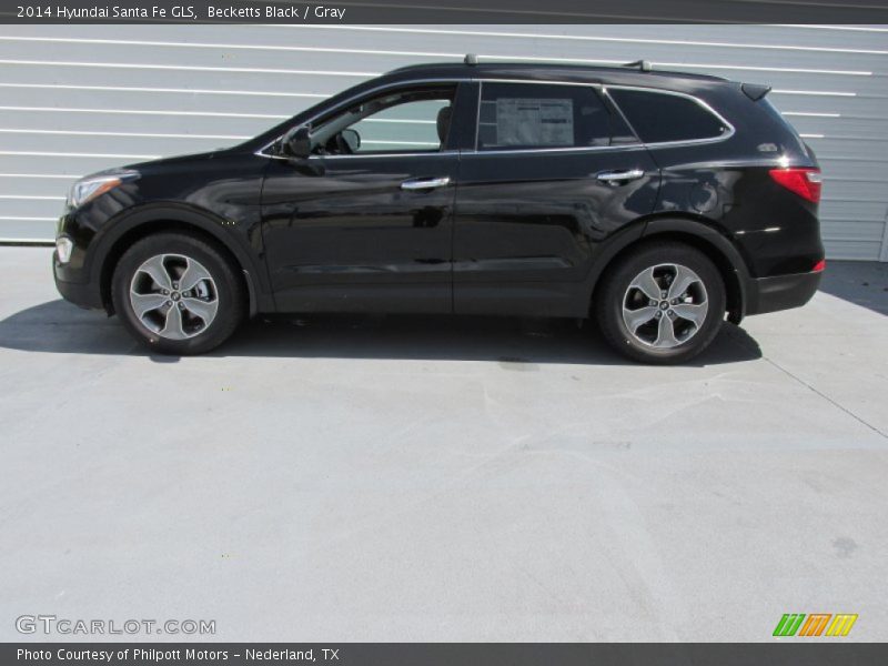Becketts Black / Gray 2014 Hyundai Santa Fe GLS