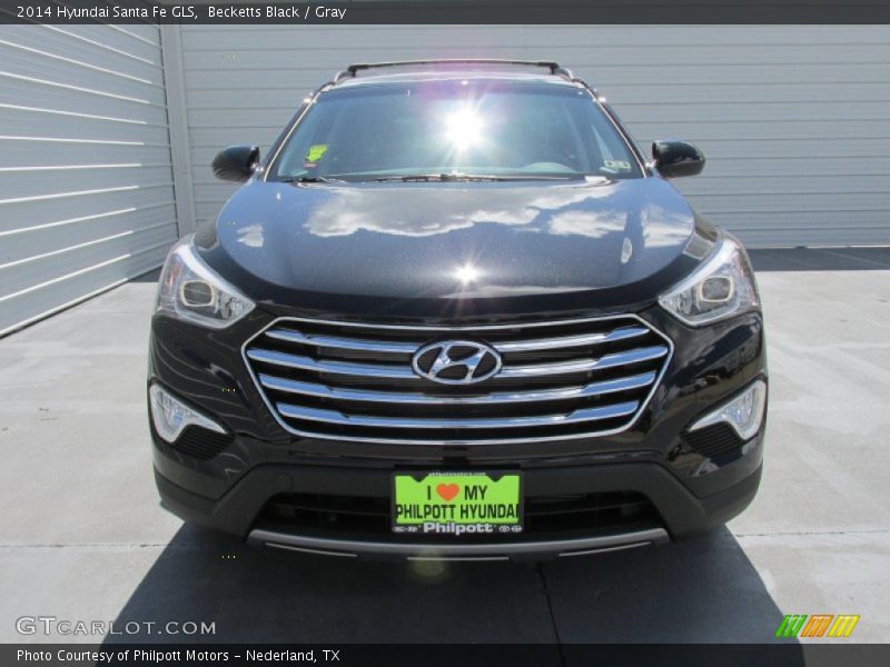 Becketts Black / Gray 2014 Hyundai Santa Fe GLS