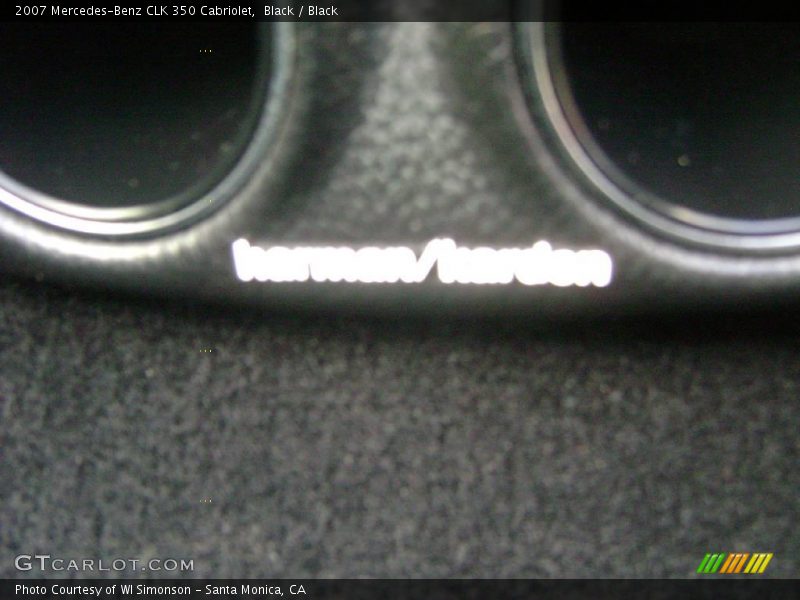 Black / Black 2007 Mercedes-Benz CLK 350 Cabriolet