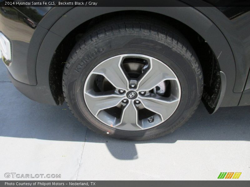 Becketts Black / Gray 2014 Hyundai Santa Fe GLS