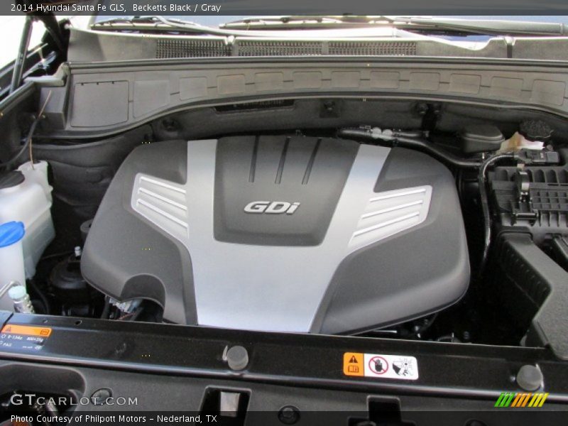 Becketts Black / Gray 2014 Hyundai Santa Fe GLS