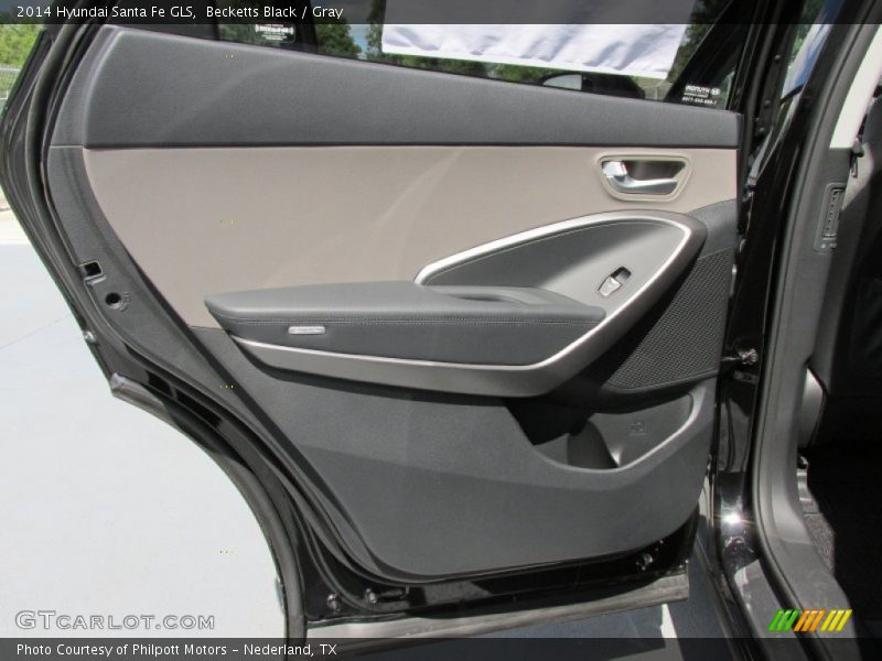 Door Panel of 2014 Santa Fe GLS