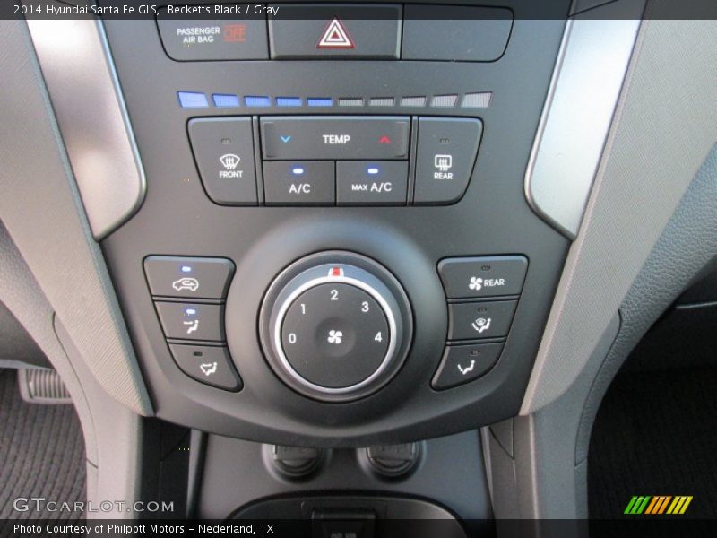 Controls of 2014 Santa Fe GLS