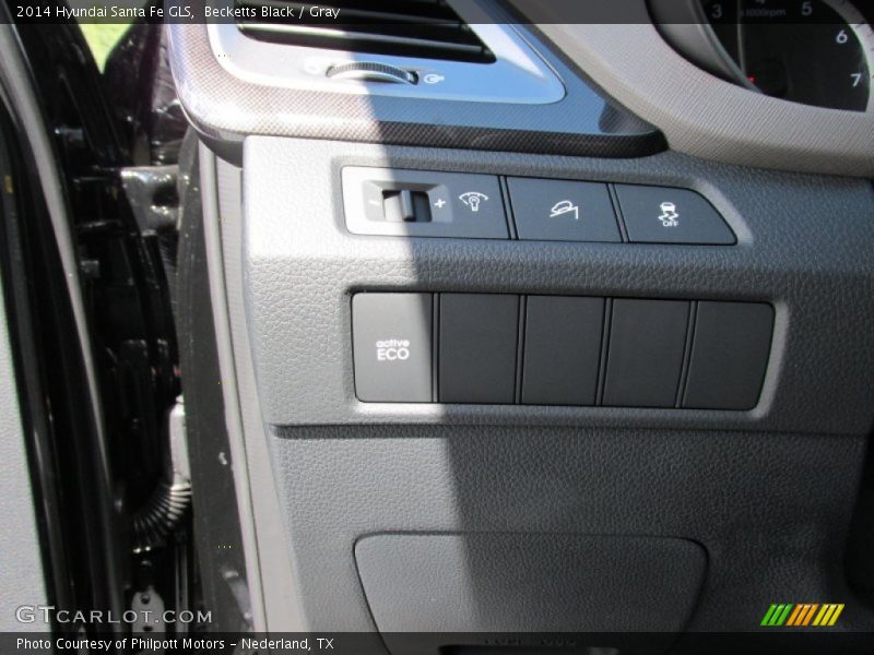 Controls of 2014 Santa Fe GLS