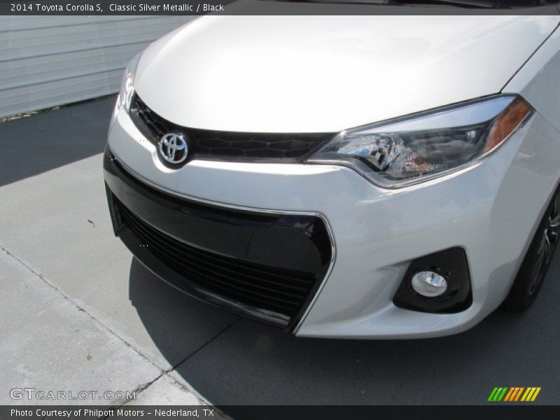 Classic Silver Metallic / Black 2014 Toyota Corolla S