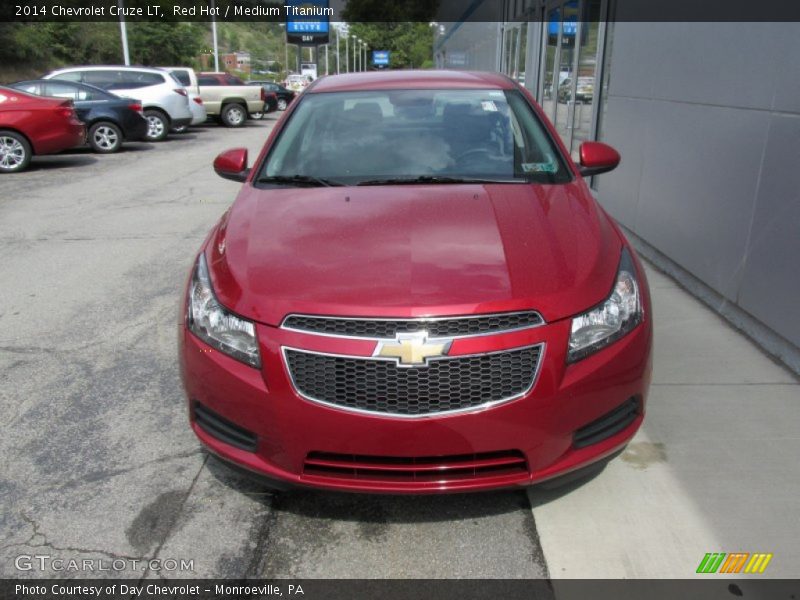 Red Hot / Medium Titanium 2014 Chevrolet Cruze LT