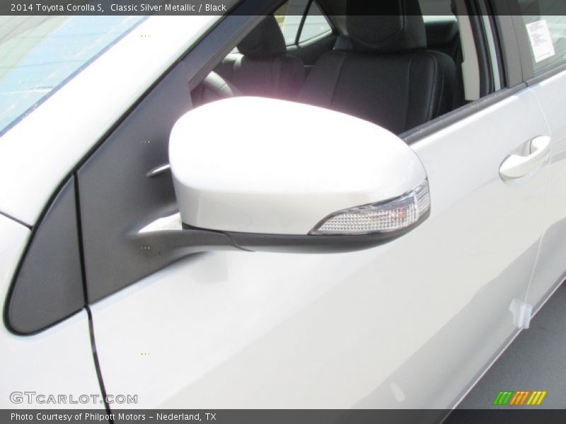 Classic Silver Metallic / Black 2014 Toyota Corolla S