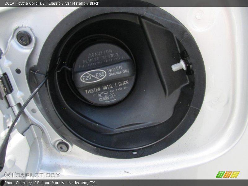 Classic Silver Metallic / Black 2014 Toyota Corolla S