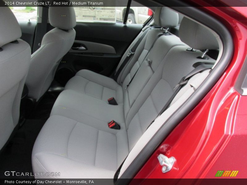 Red Hot / Medium Titanium 2014 Chevrolet Cruze LT