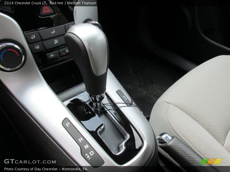 Red Hot / Medium Titanium 2014 Chevrolet Cruze LT