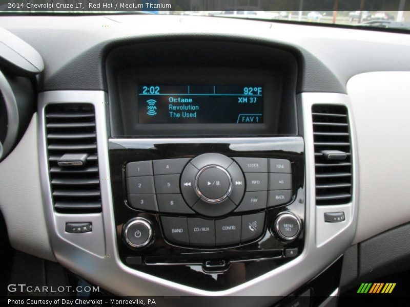 Red Hot / Medium Titanium 2014 Chevrolet Cruze LT