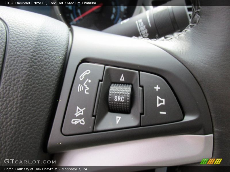 Red Hot / Medium Titanium 2014 Chevrolet Cruze LT