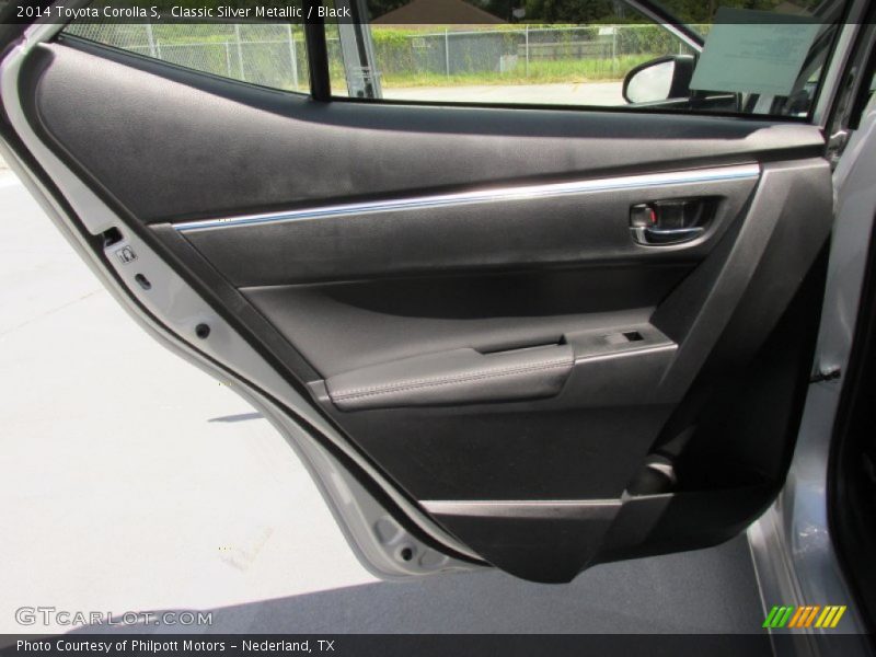 Classic Silver Metallic / Black 2014 Toyota Corolla S