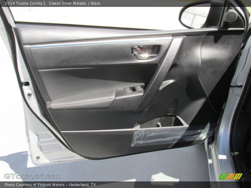 Classic Silver Metallic / Black 2014 Toyota Corolla S