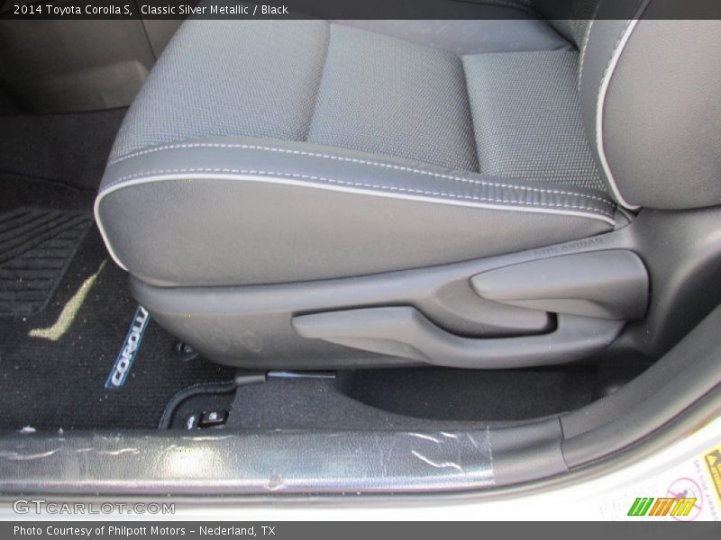 Classic Silver Metallic / Black 2014 Toyota Corolla S