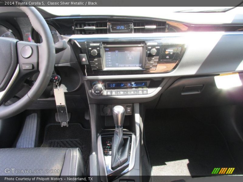 Classic Silver Metallic / Black 2014 Toyota Corolla S