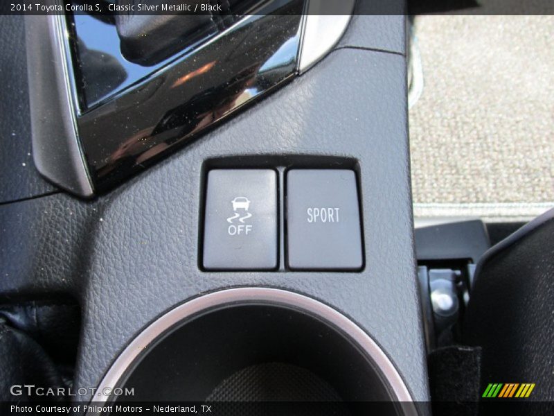 Classic Silver Metallic / Black 2014 Toyota Corolla S