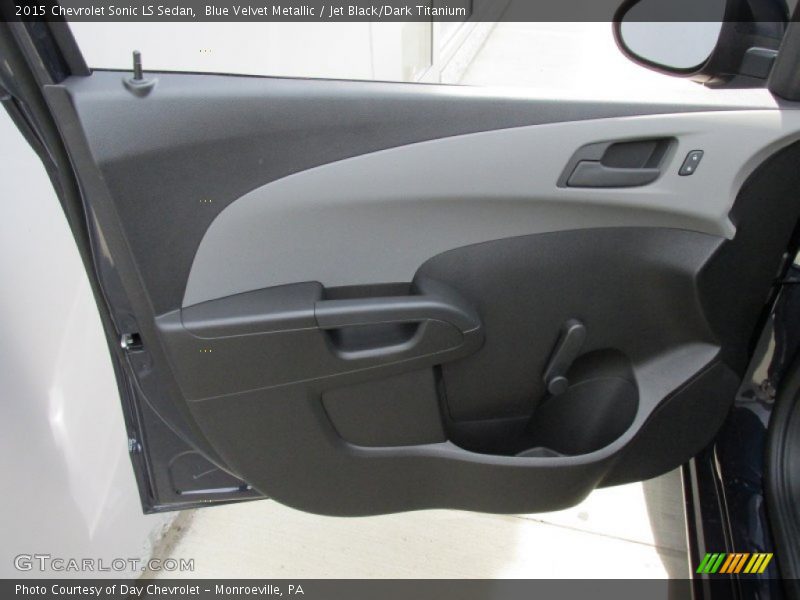 Blue Velvet Metallic / Jet Black/Dark Titanium 2015 Chevrolet Sonic LS Sedan