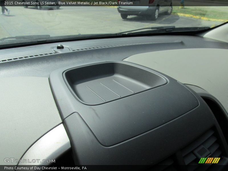 Blue Velvet Metallic / Jet Black/Dark Titanium 2015 Chevrolet Sonic LS Sedan