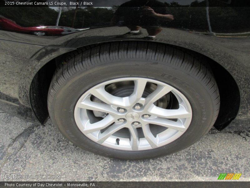 Black / Black 2015 Chevrolet Camaro LS Coupe