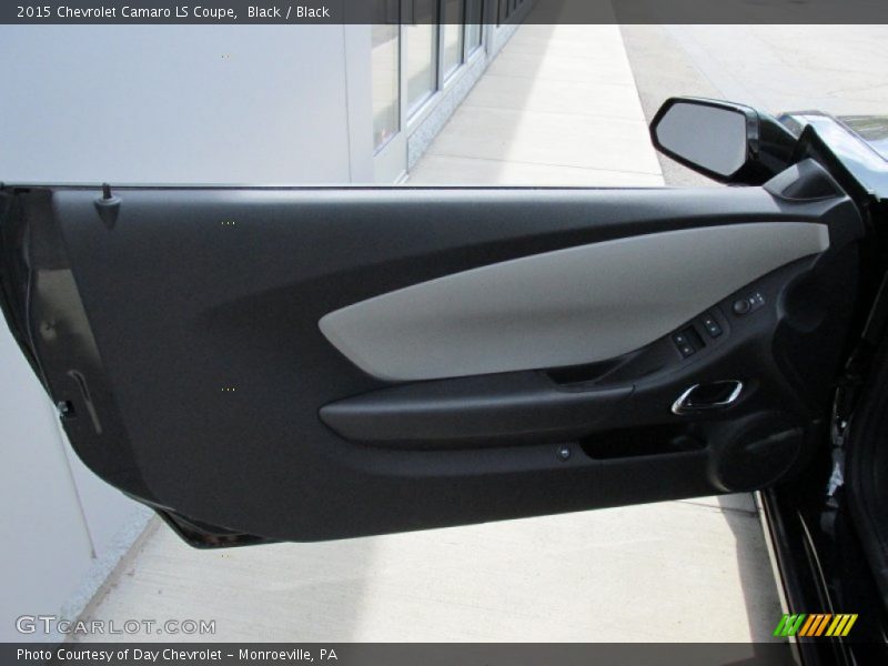 Black / Black 2015 Chevrolet Camaro LS Coupe