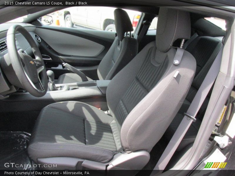 Black / Black 2015 Chevrolet Camaro LS Coupe