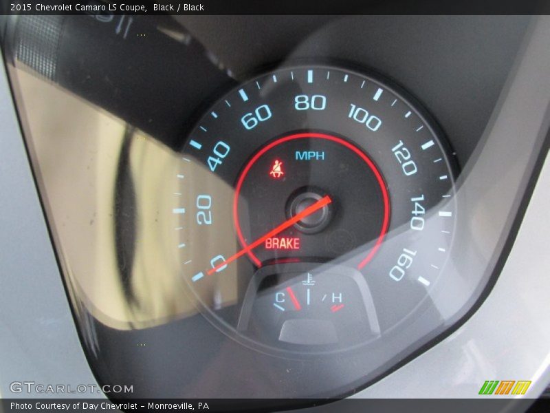 Black / Black 2015 Chevrolet Camaro LS Coupe
