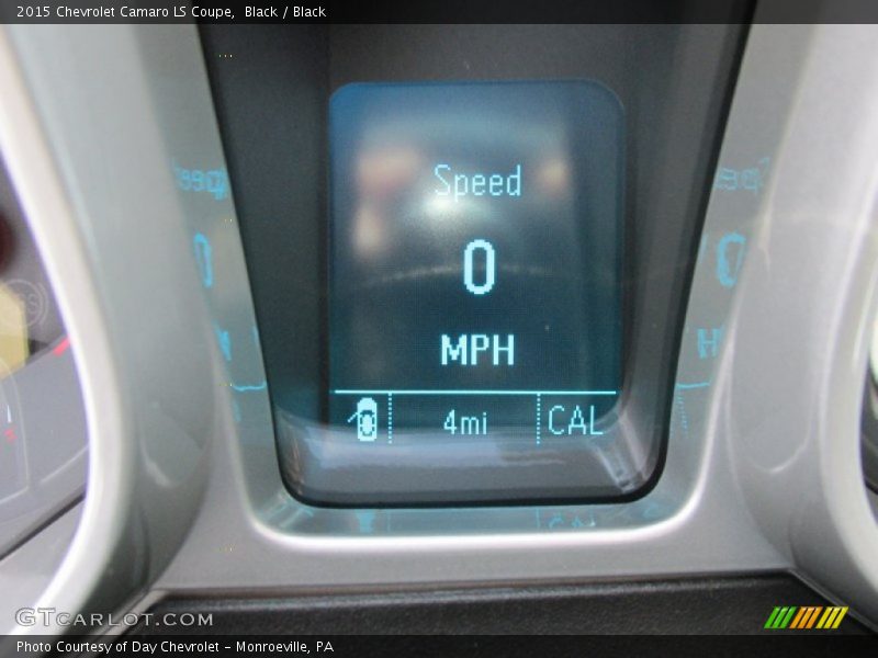 Black / Black 2015 Chevrolet Camaro LS Coupe