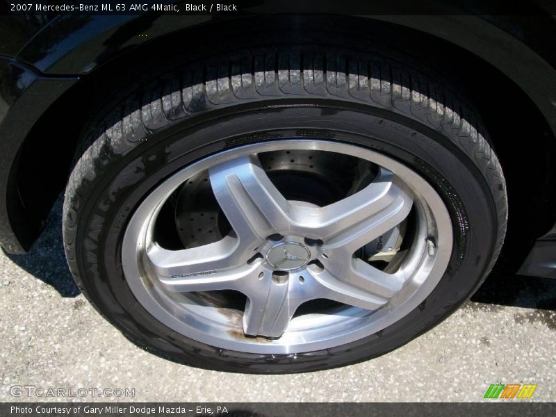 Black / Black 2007 Mercedes-Benz ML 63 AMG 4Matic