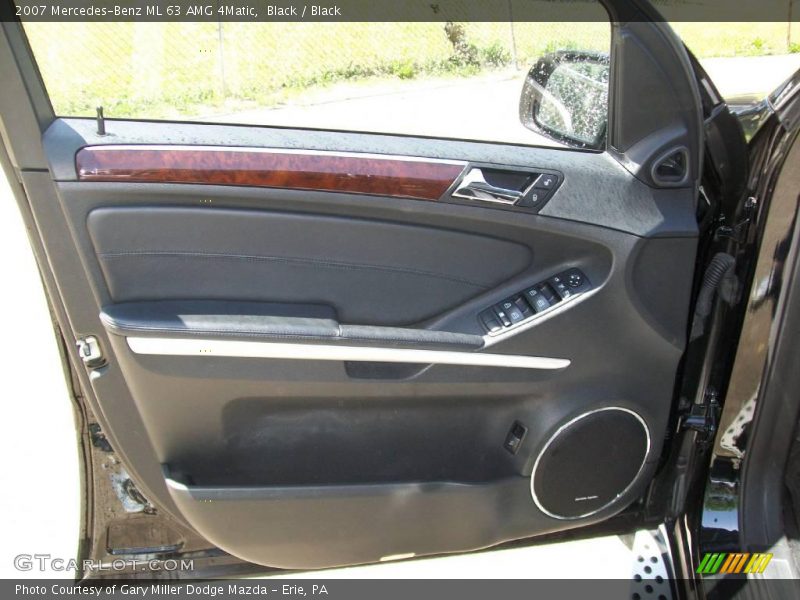Black / Black 2007 Mercedes-Benz ML 63 AMG 4Matic