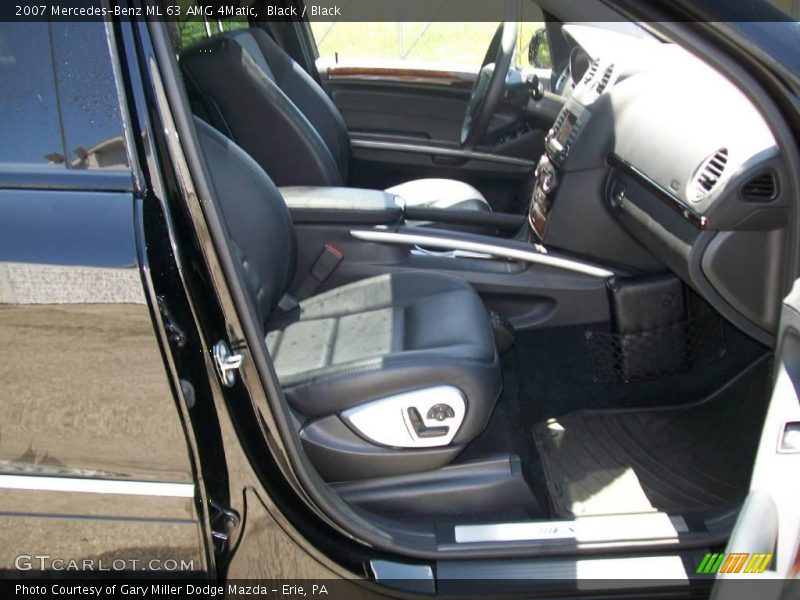Black / Black 2007 Mercedes-Benz ML 63 AMG 4Matic