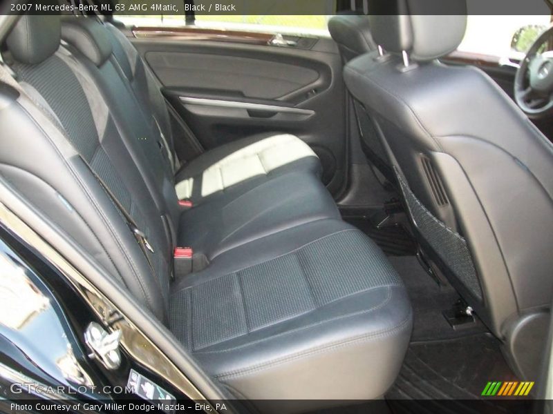 Black / Black 2007 Mercedes-Benz ML 63 AMG 4Matic