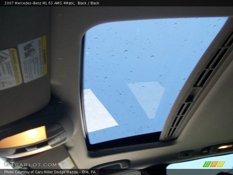 Black / Black 2007 Mercedes-Benz ML 63 AMG 4Matic