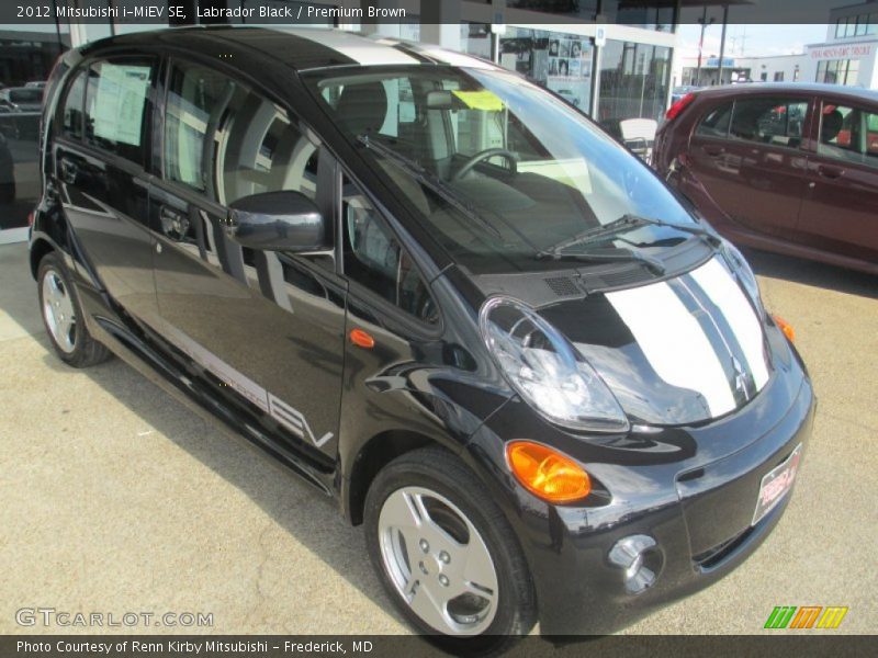 Labrador Black / Premium Brown 2012 Mitsubishi i-MiEV SE