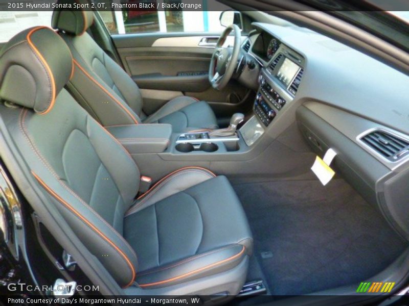 Front Seat of 2015 Sonata Sport 2.0T