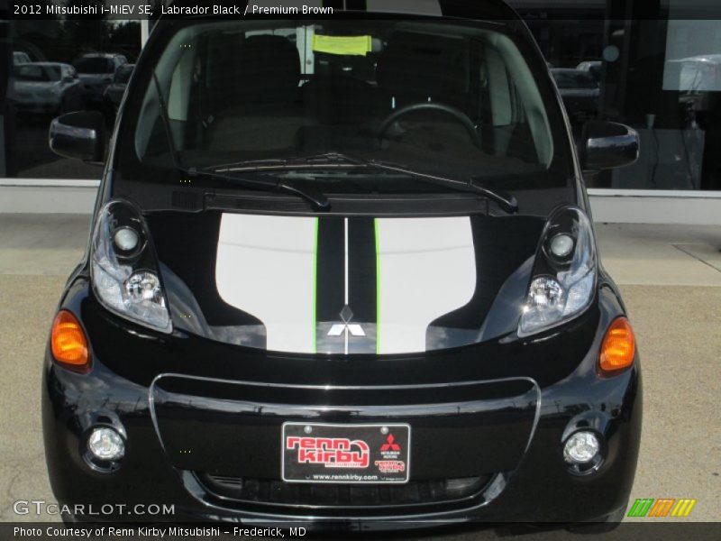 Labrador Black / Premium Brown 2012 Mitsubishi i-MiEV SE