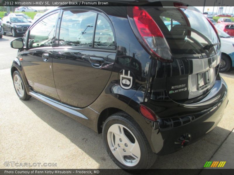 Labrador Black / Premium Brown 2012 Mitsubishi i-MiEV SE