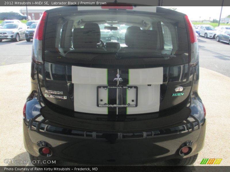 Labrador Black / Premium Brown 2012 Mitsubishi i-MiEV SE