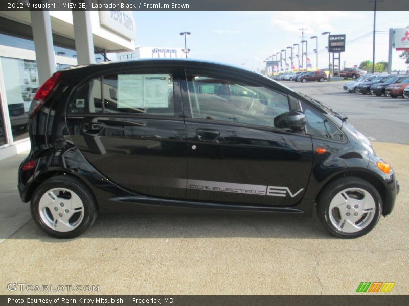 Labrador Black / Premium Brown 2012 Mitsubishi i-MiEV SE